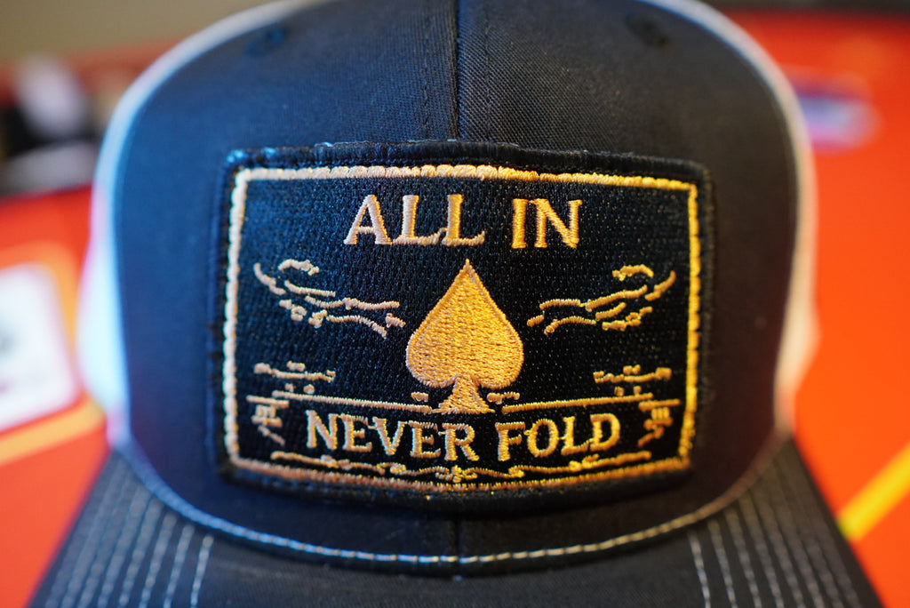 All-In Never Fold Hat — Limited First Drop