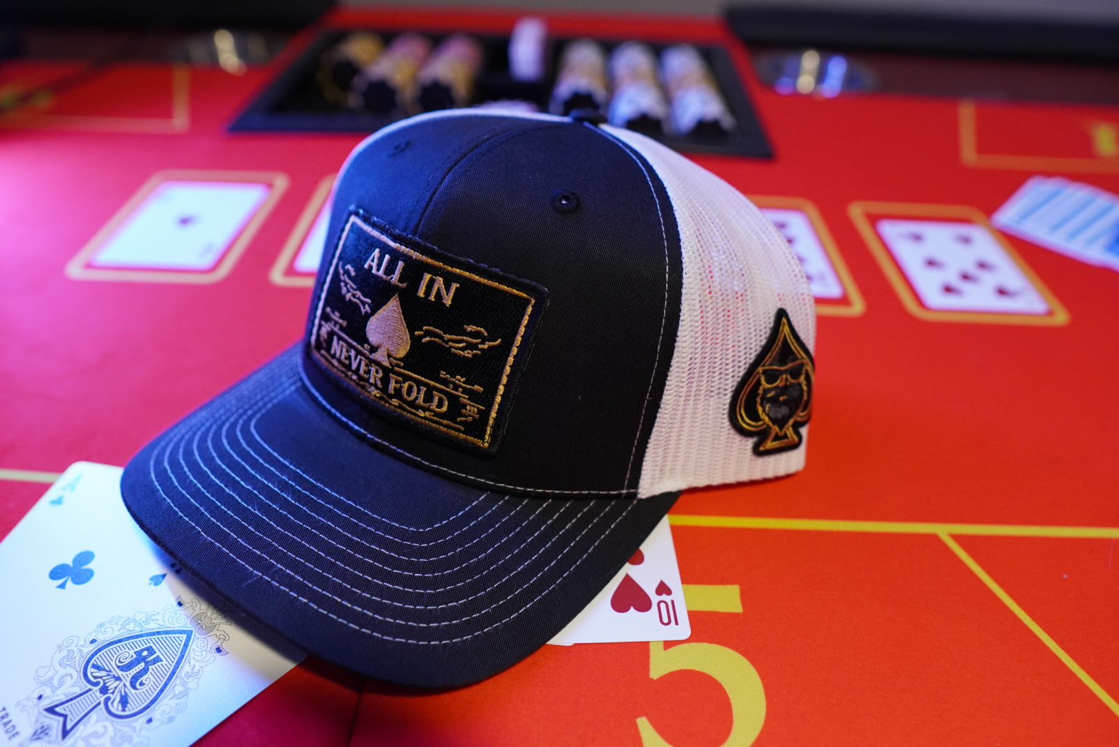 All-In Never Fold Hat — Limited First Drop